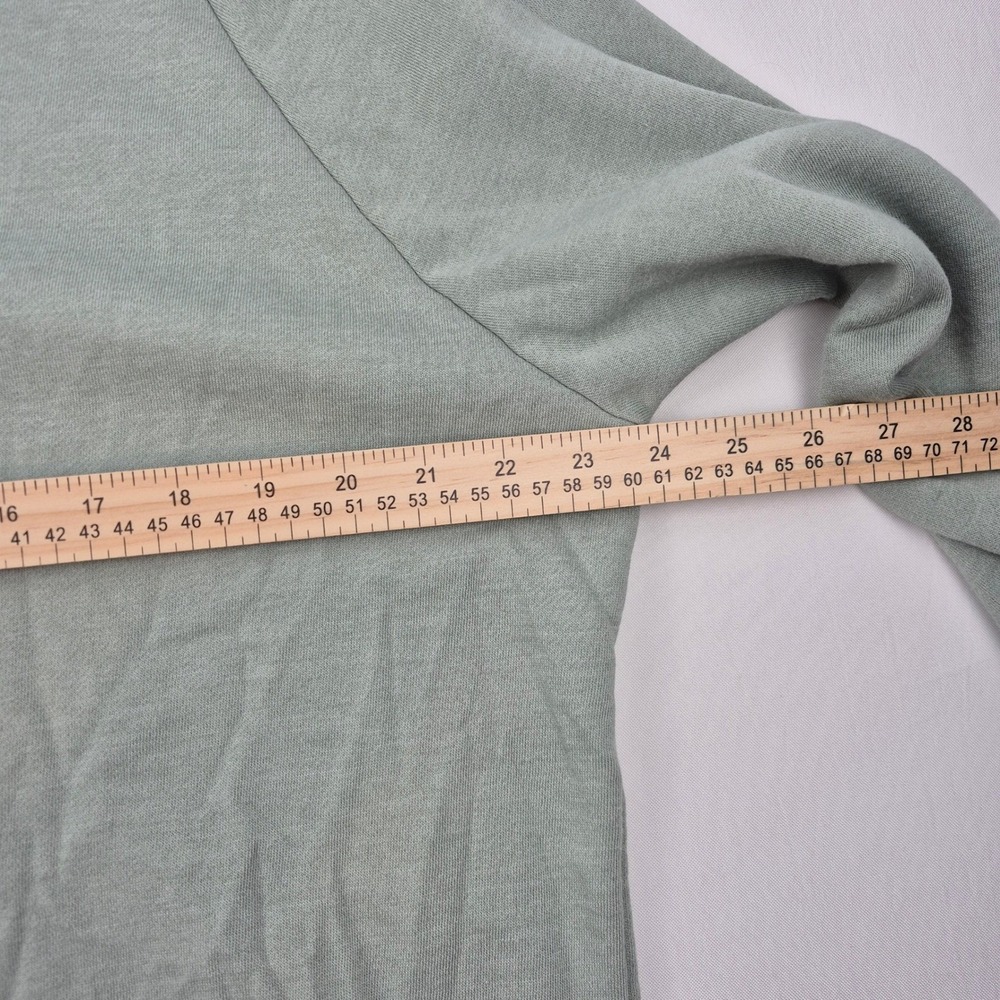 Independent Trading Company Hoodie Womens 2XL Green Long Sleeve Sweatshirt - Picture 6 of 10